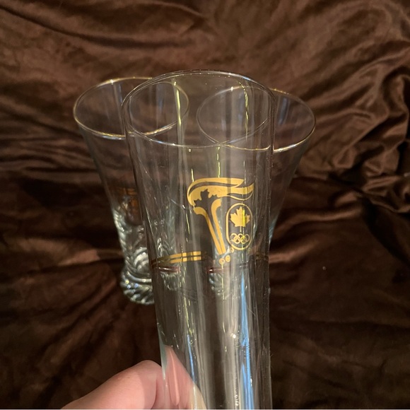 1988 Olympic Petro Canada Beer glasses - Picture 2 of 2